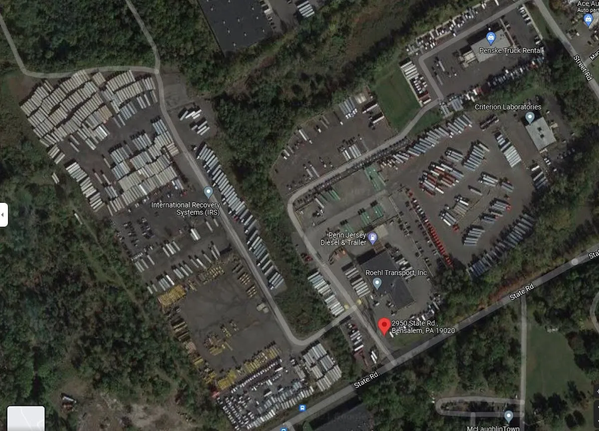 Philadelphia I-95 Truck & Trailer Parking