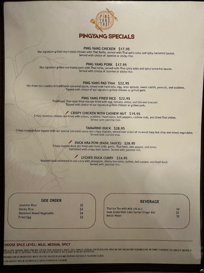 PingYang Thai NJ photo 5