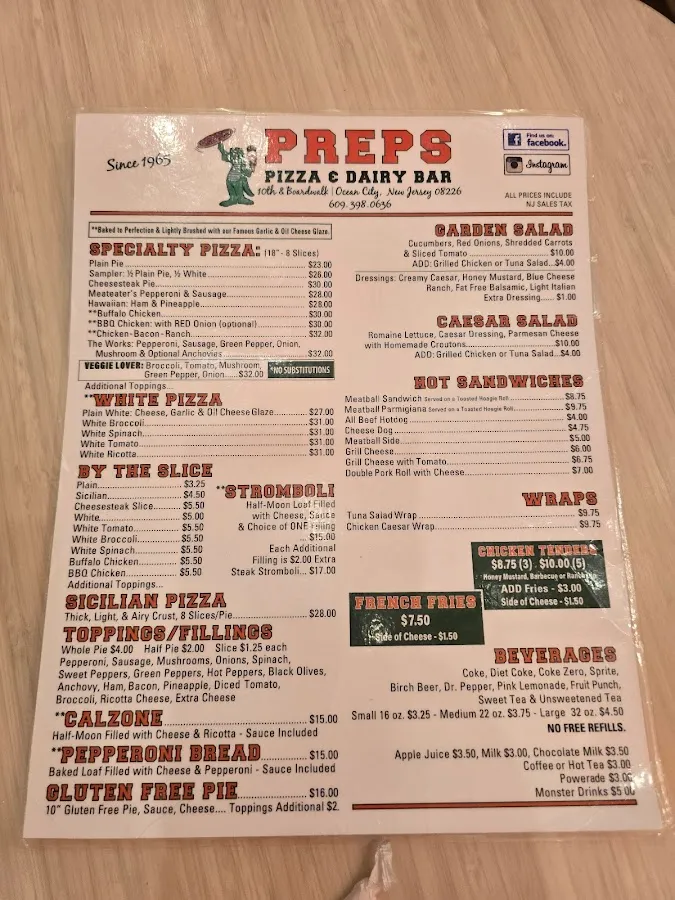 Preps Pizzeria & Dairy Bar photo 5