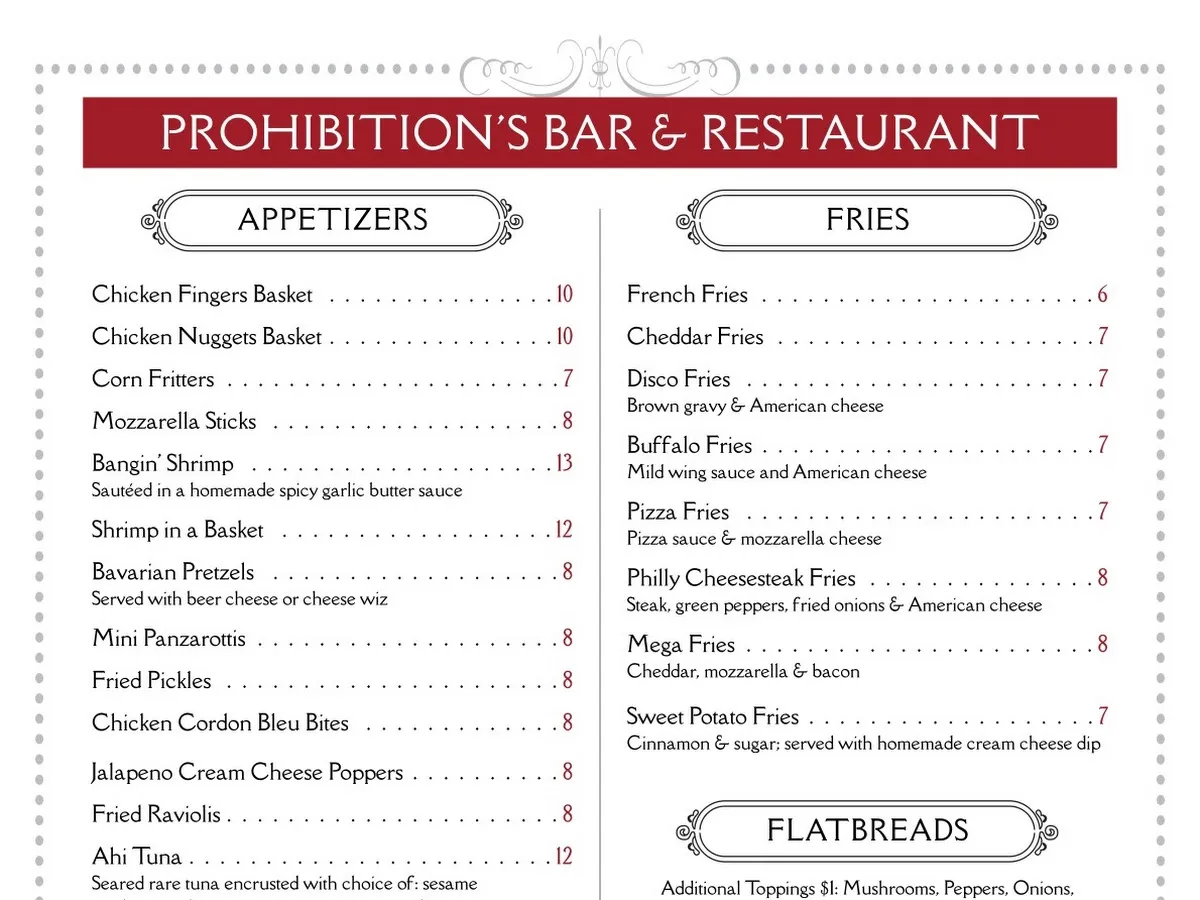 Prohibition's Bar & Restaurant photo 2