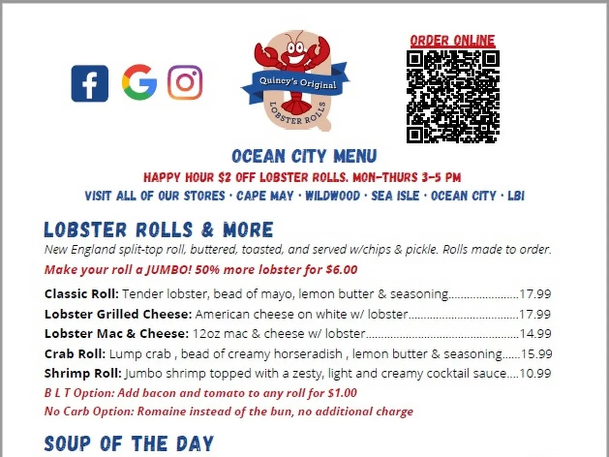 Quincy's Original Lobster Rolls photo 2