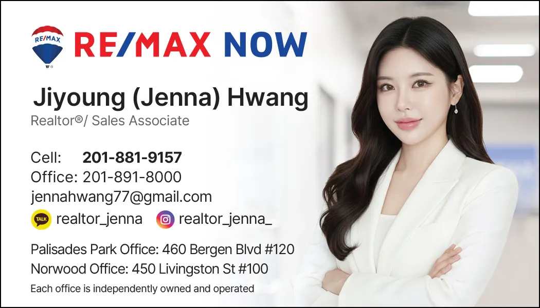 Remax Now: Jiyoung (Jenna) Hwang, Realtor, 뉴저지 공인중개사 photo 3