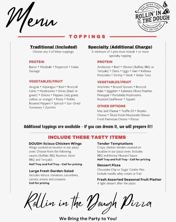 Rollin' in the Dough Pizza – NJ & NY Mobile Wood-Fired Catering photo 4