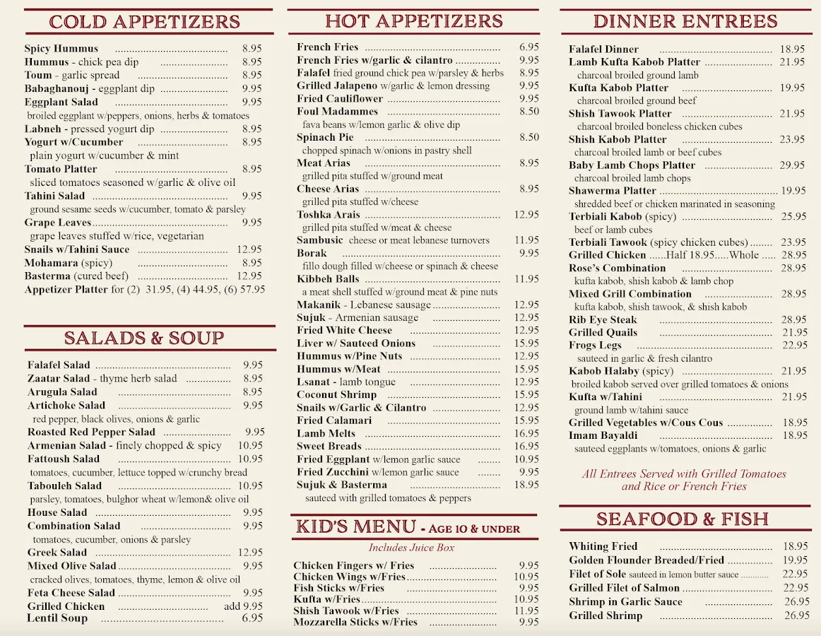 Rose's Place: Lebanese Cuisine photo 5