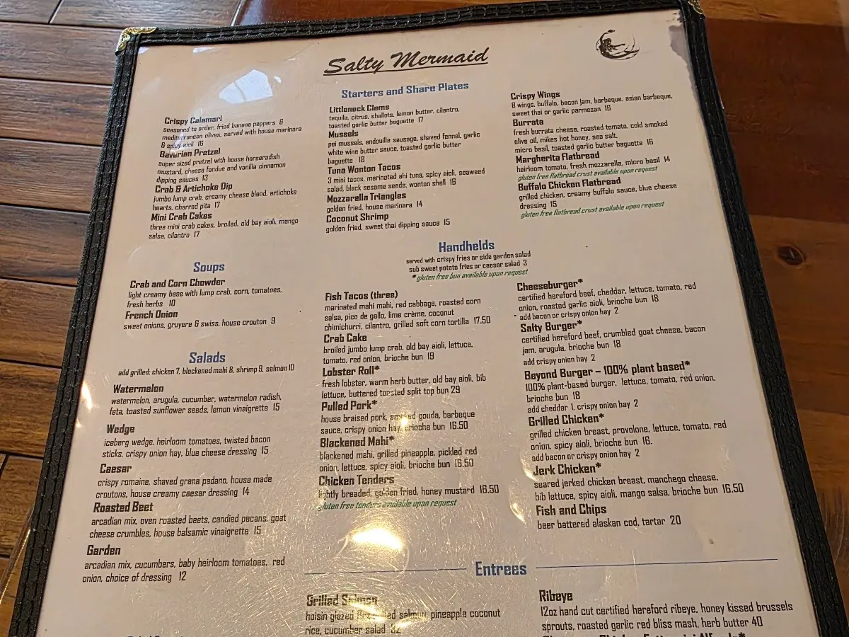 Salty Mermaid Bar & Grille
