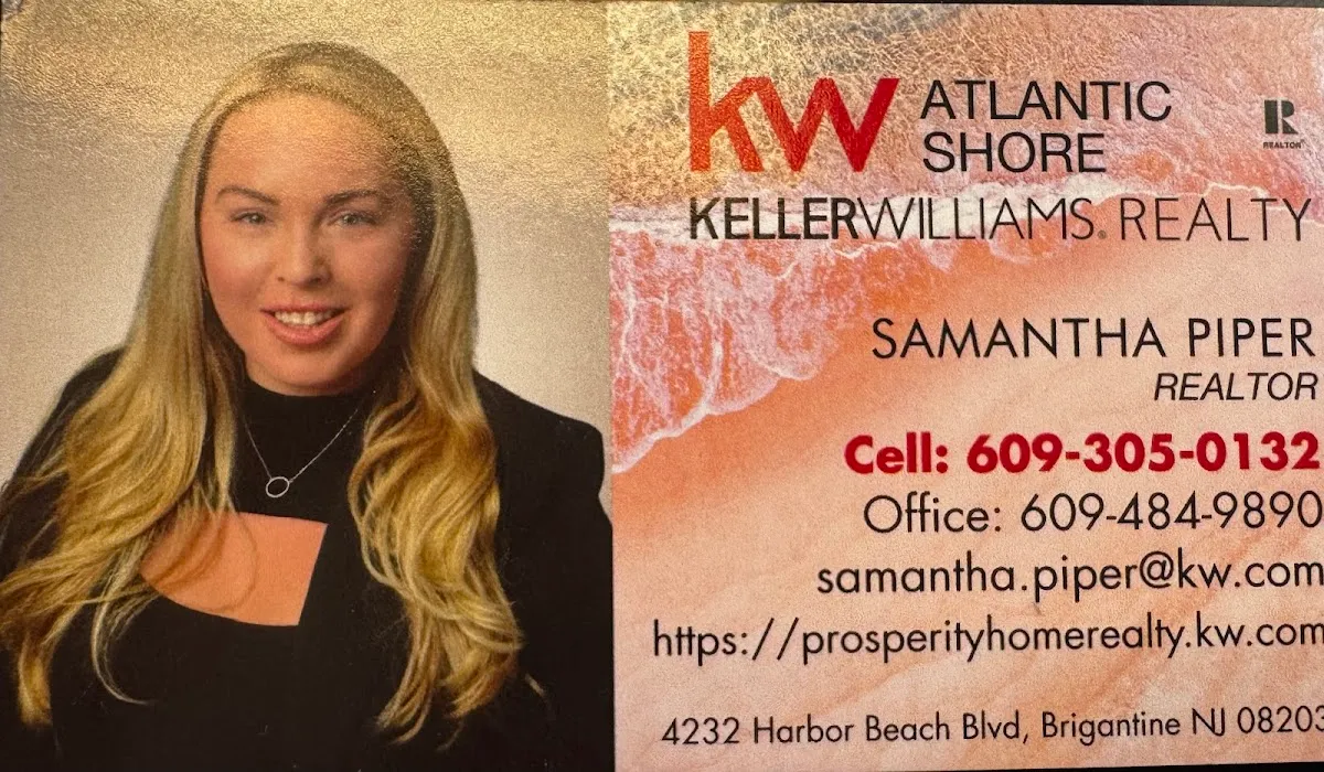 Samantha Piper Realtor Keller Williams Atlantic Shore