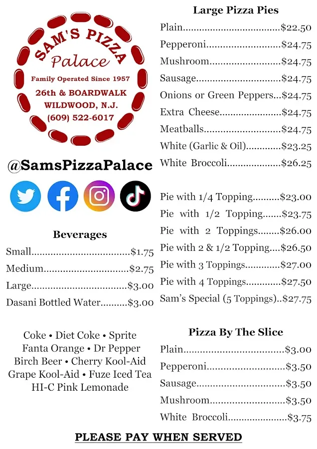 Sam's Pizza Palace photo 5