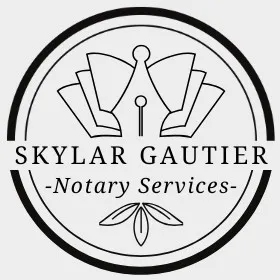 Skylar Gautier Notary Public