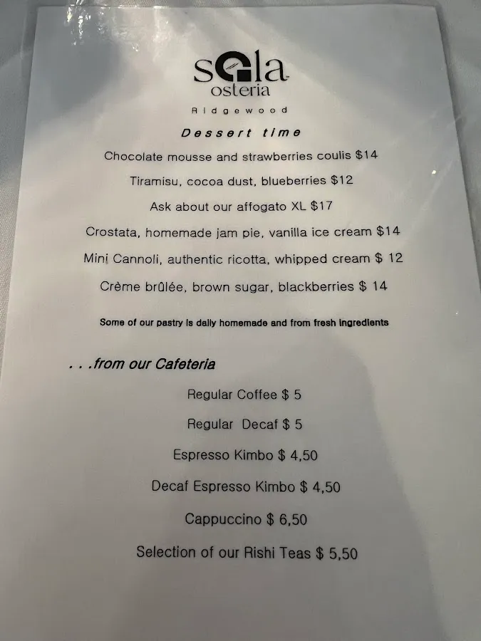 Sola Osteria photo 5