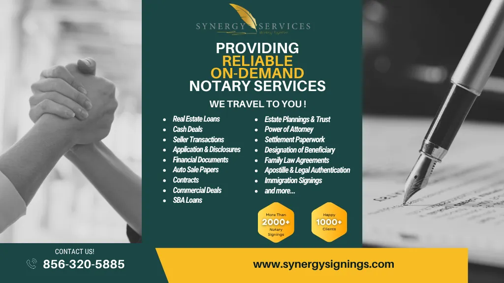 Synergy Signings & Mobile Notary