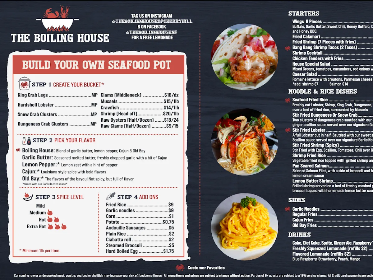 The Boiling House Seafood Boil Restaurant