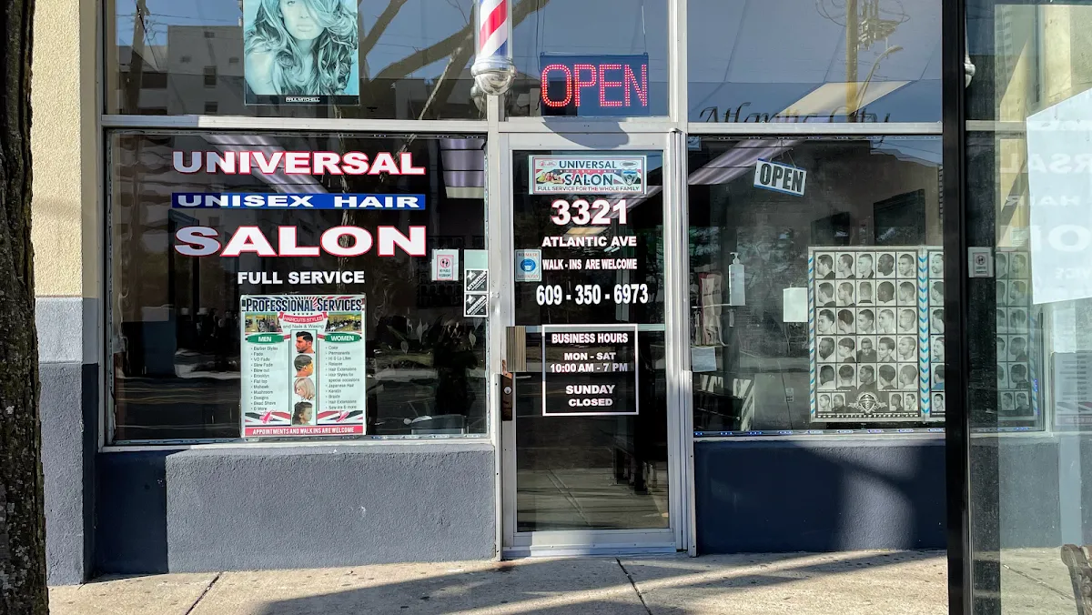 Universal unisex hair salon