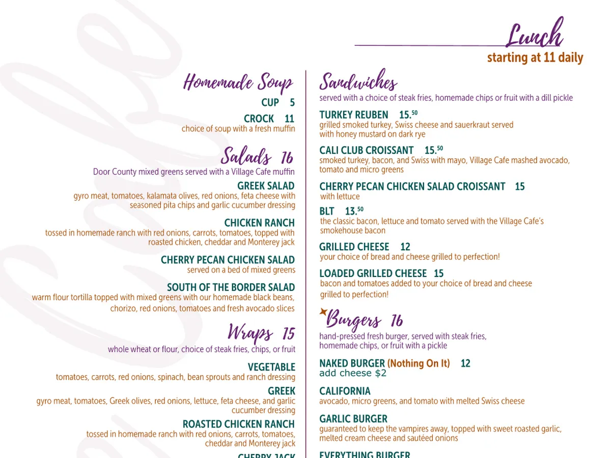 Village Cafe photo 2