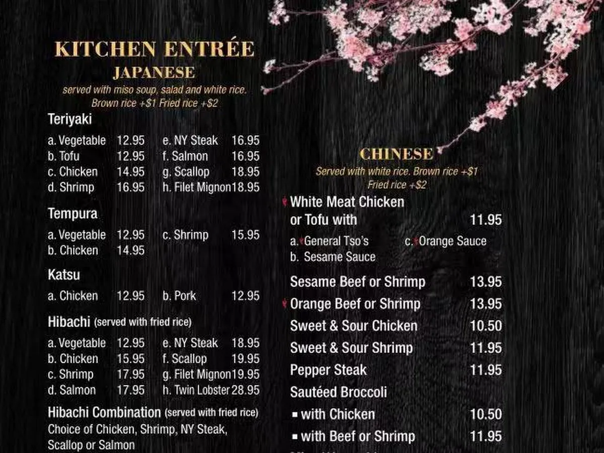 Yum Yum Asian Fusion .Chinese food Japanese food and thai