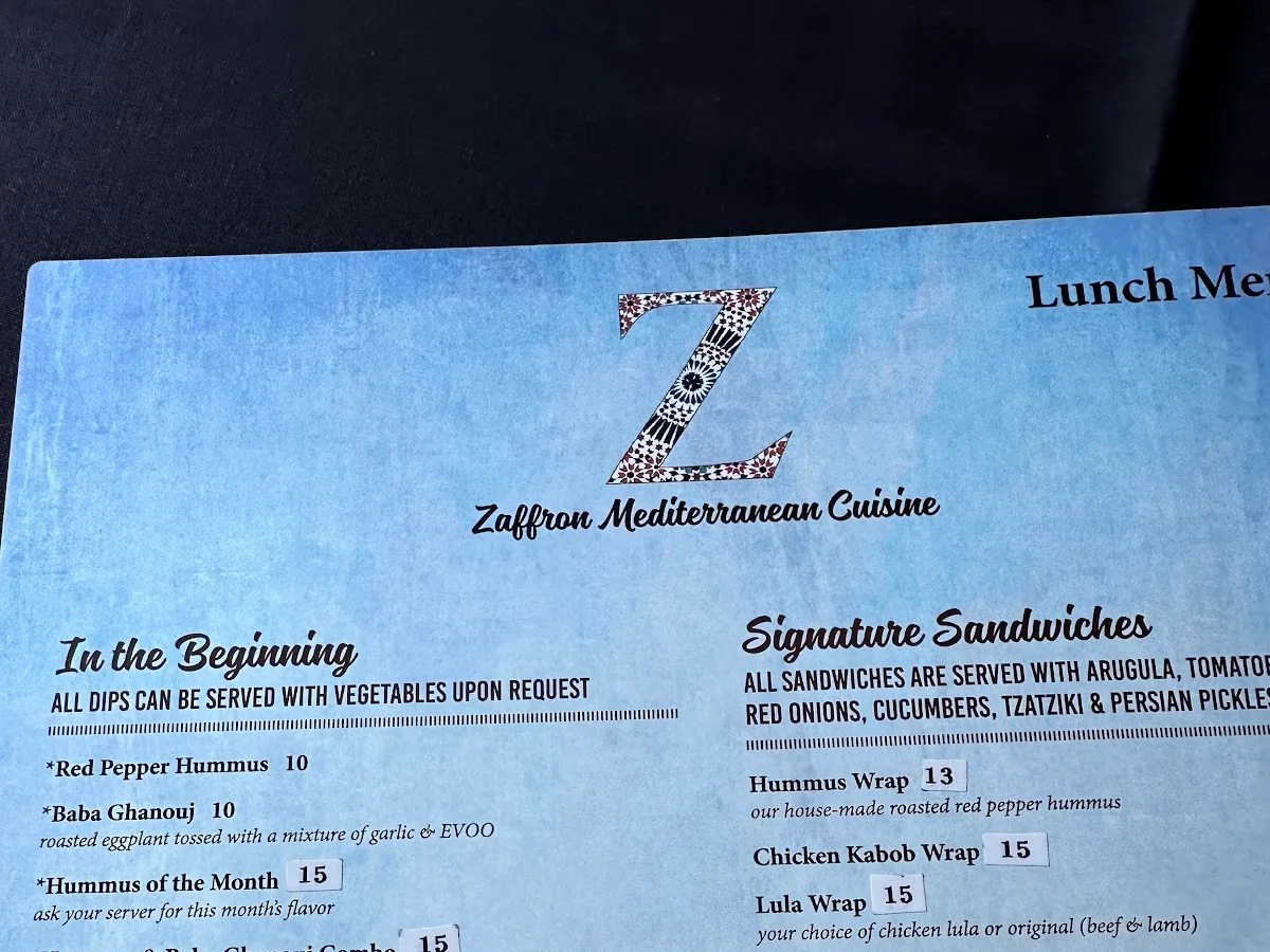 Zaffron Mediterranean Cuisine photo 2