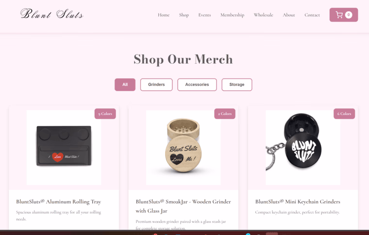 BluntSluts Merch Store