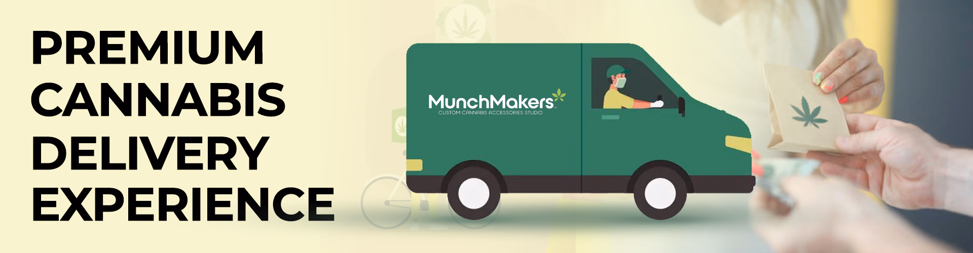 Premium cannabis delivery experience