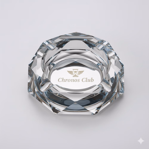 Crystal Ashtray - 15cm