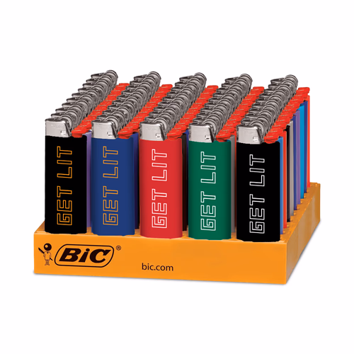 Official BIC© Lighter - Assorted Dark Colors