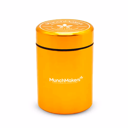 Metal Herb Stash Jar