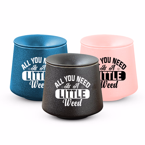 Ceramic Ashtray with Lid