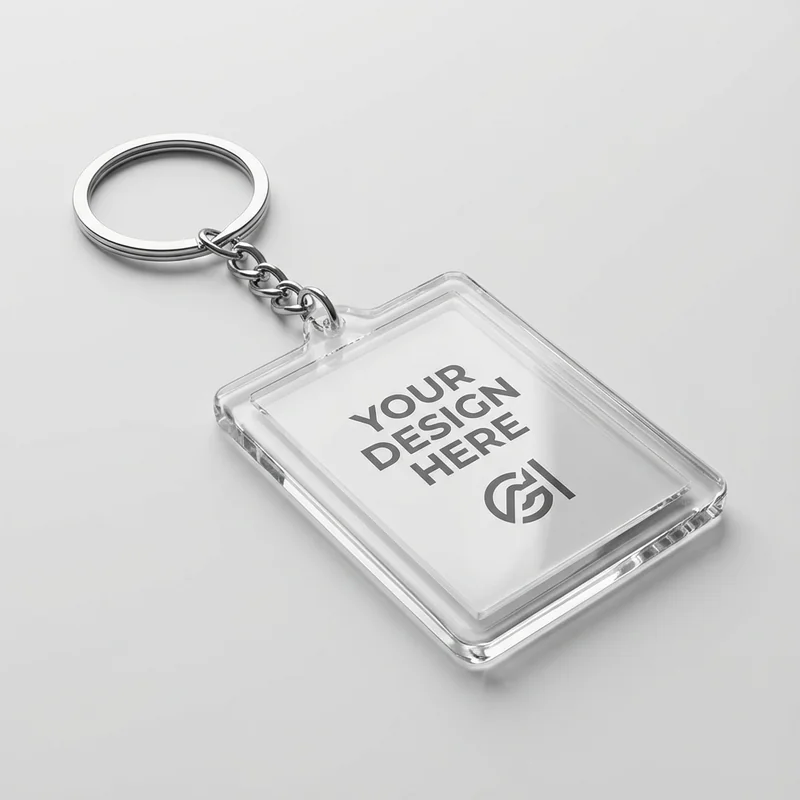 Acrylic Photo Keychain