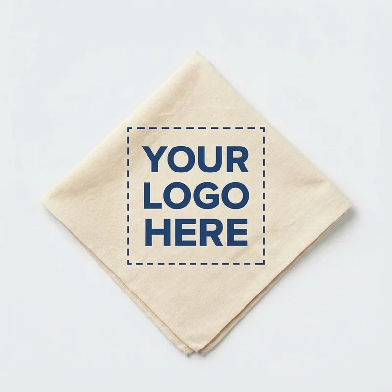 Bomulds Bandana Kvadrat view 2