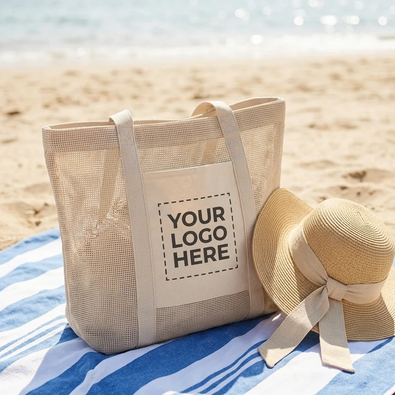 Mesh Strandveske view 3