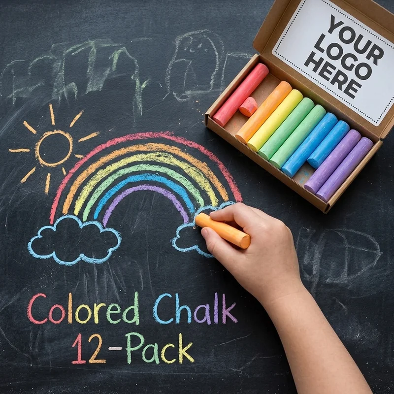 カラーチョーク12パック view 3