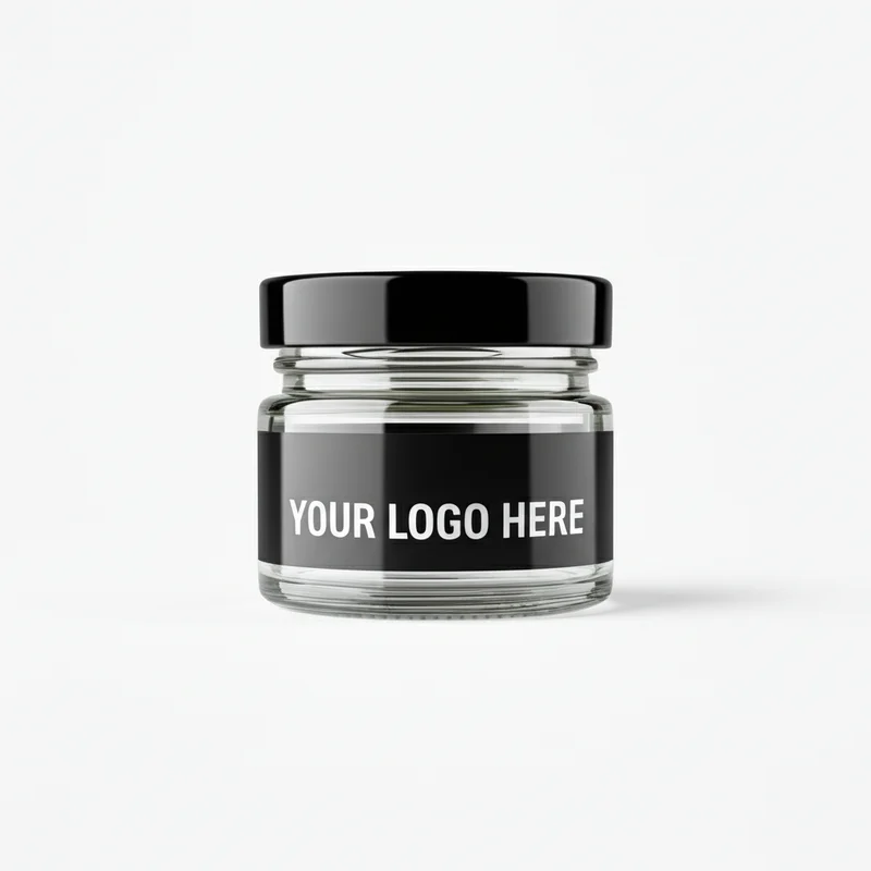 Child-Resistant Glass Jar - 2oz