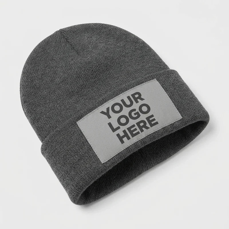 Oppbrettet Strikket Lue view 2