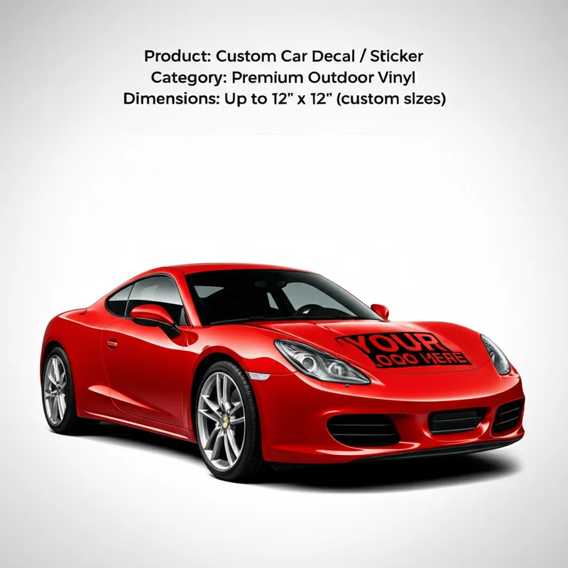 Custom Car Decal / Sticker