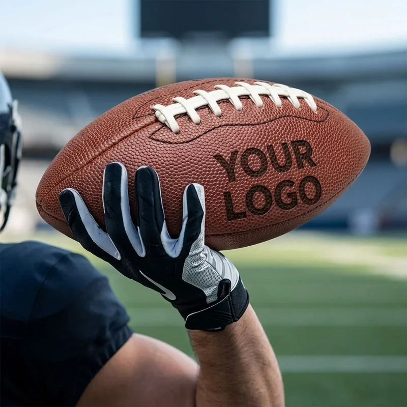Custom Football Official Size view 3