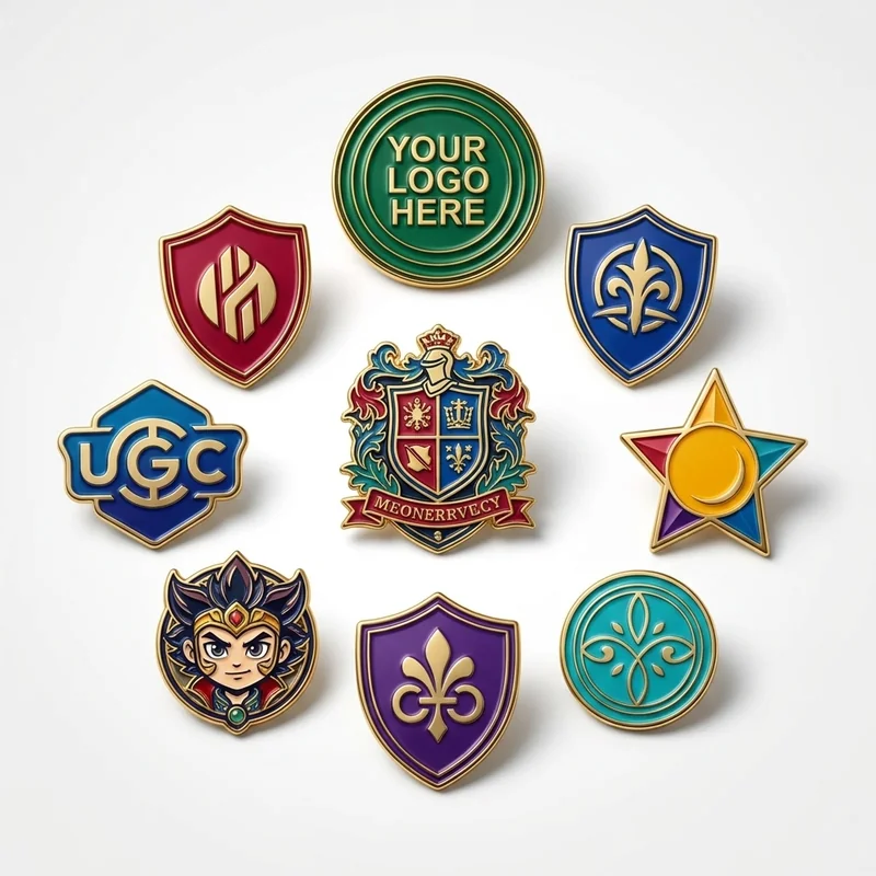 Spersonalizowane przypinki (Cloisonne) view 2