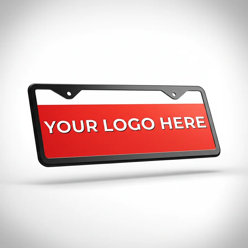 Custom License Plate Frame