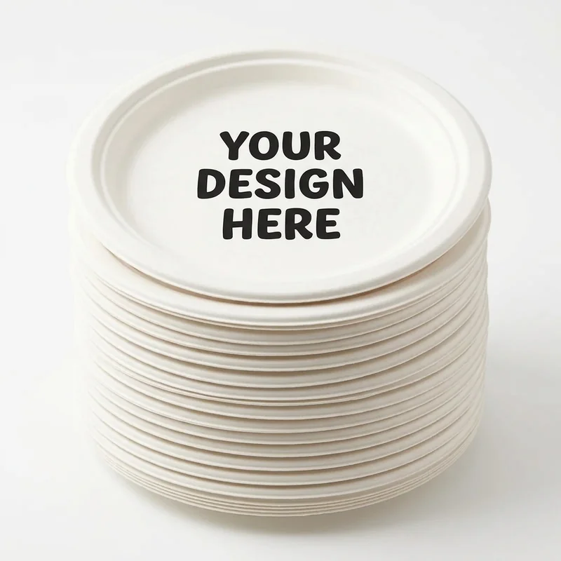 Tilpassede Festtallerkener 9-Inch view 2