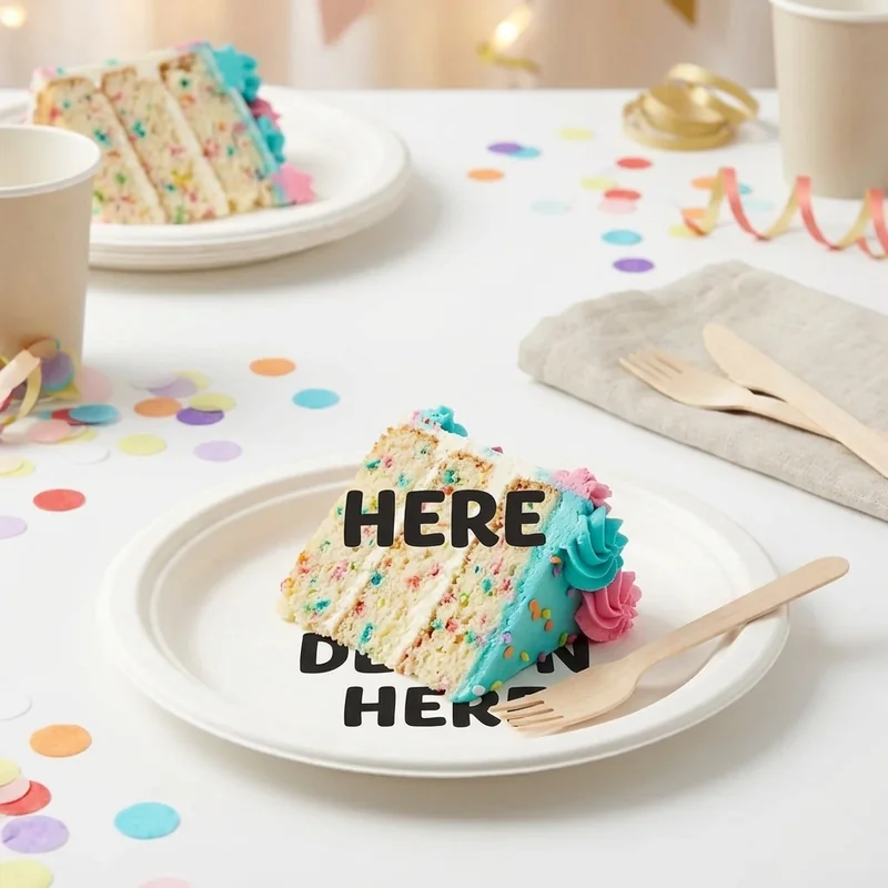 Tilpassede Festtallerkener 9-Inch view 3