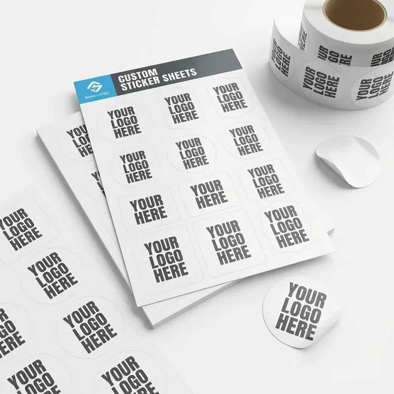 Feuilles d'autocollants personnalisées view 2