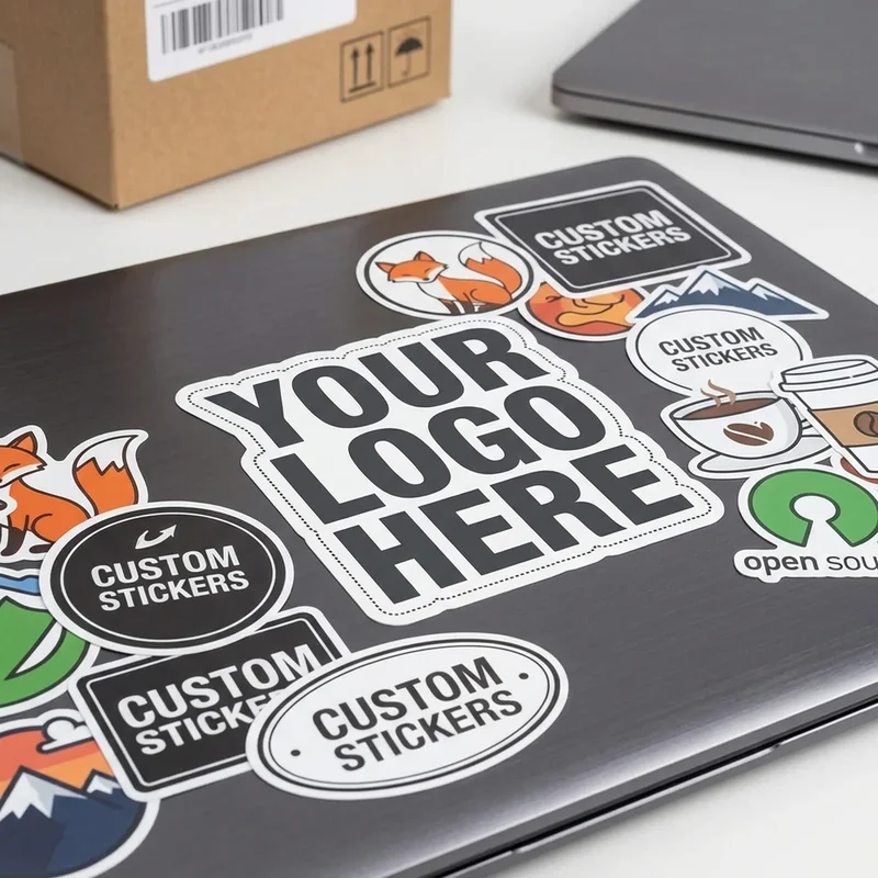 Anpassade Klistermärken view 3