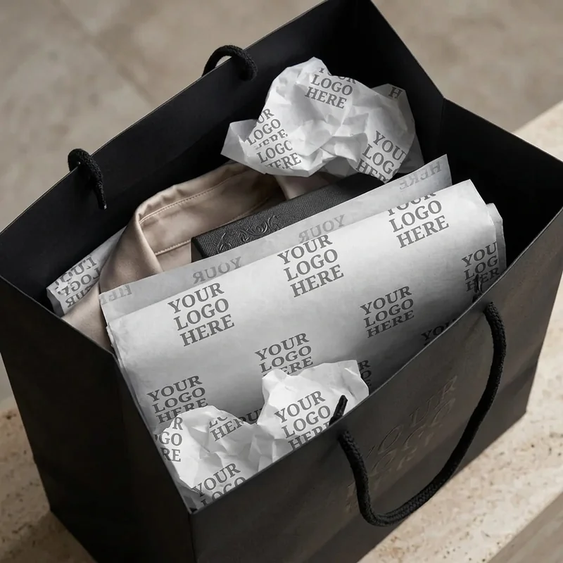 Tilpasset Silkepapir view 3