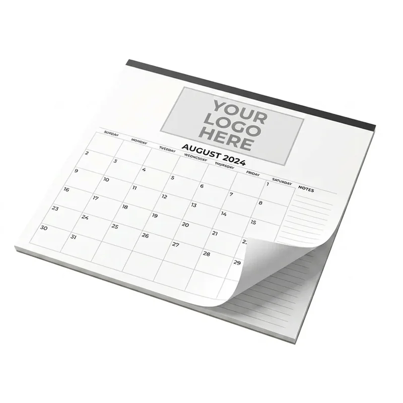 Calendrier du bloc-notes de bureau view 2