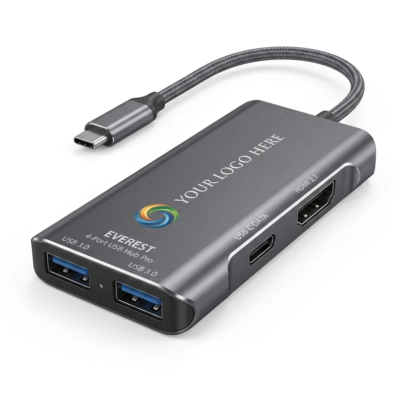 Everest 4-Port USB Hub Pro view 2