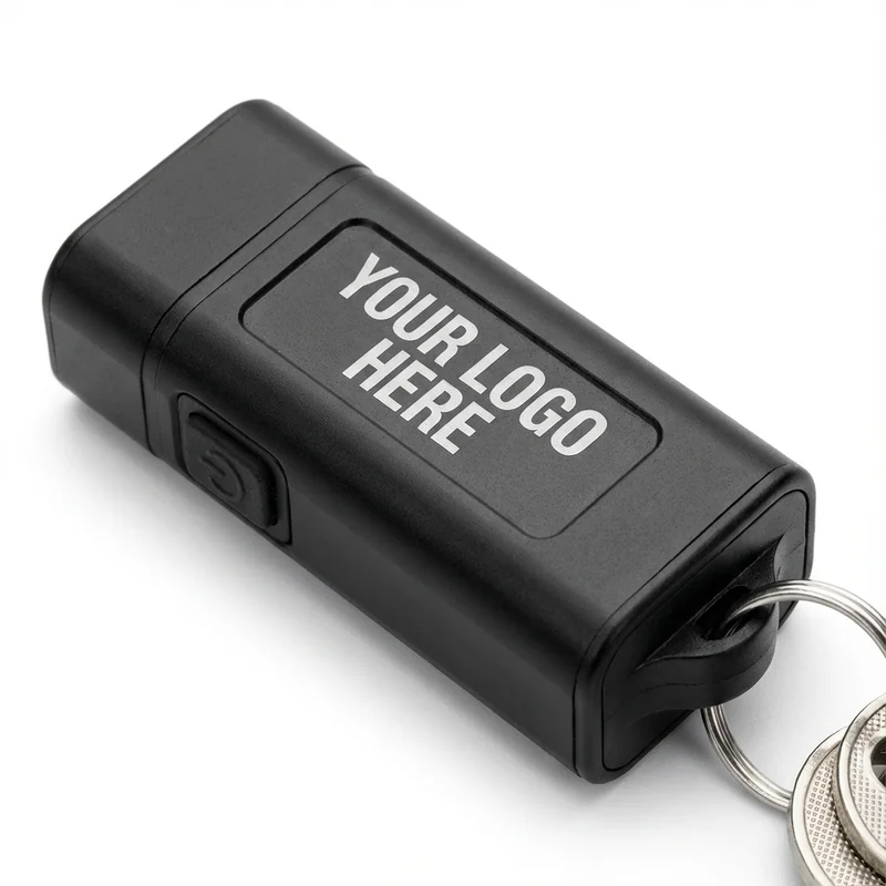 LED Flashlight Keychain