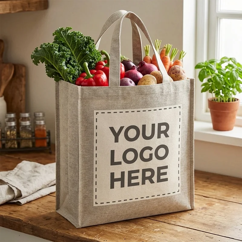 حقيبة تسوق معاد تدويرها view 3