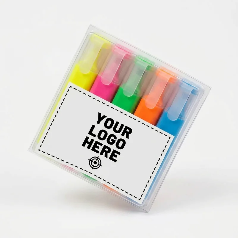 Highlighter 5-pakning view 2