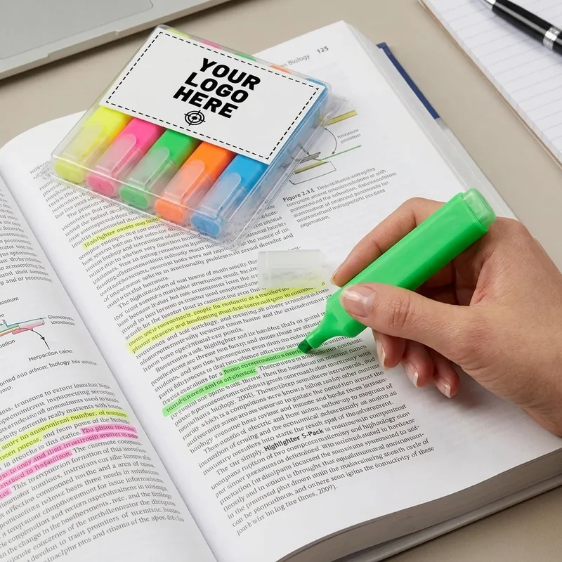 Highlighter 5-pakning view 3