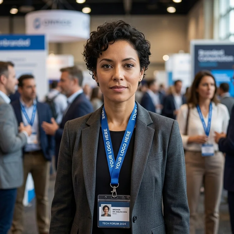 Nøglebånd med Navneskilt view 3