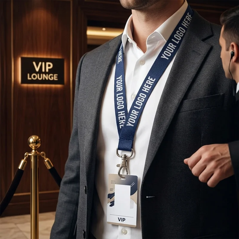 Nøglesnor Vævet Premium view 3