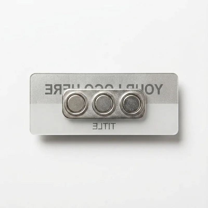 Magnetisk Navneskilt view 2