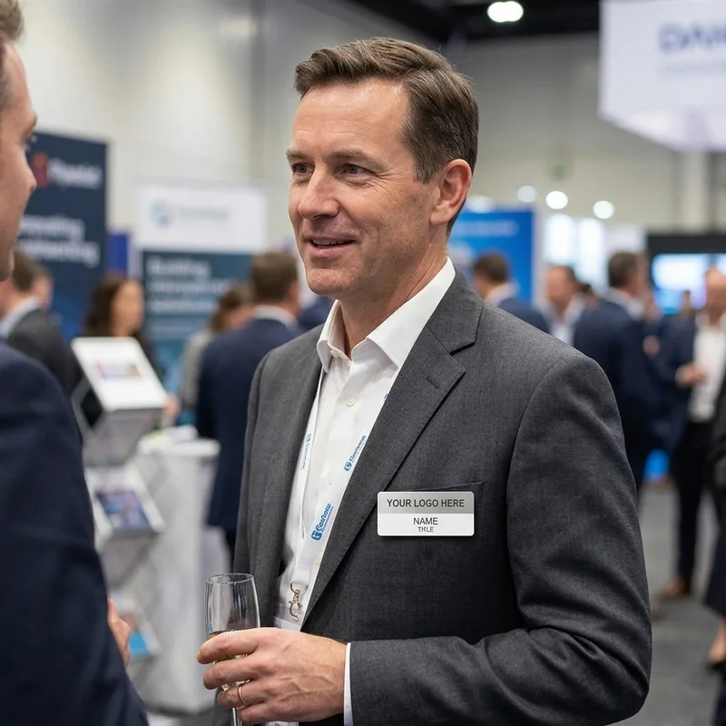 Magnetisk Navneskilt view 3